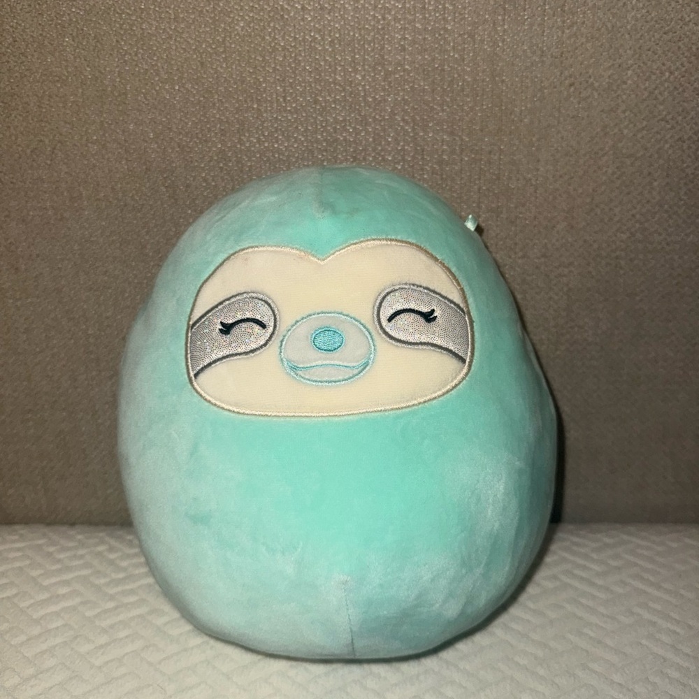 Cute Blue Sloth Plush Toy